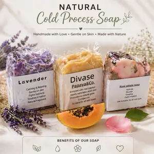 3 Naturals soap bars