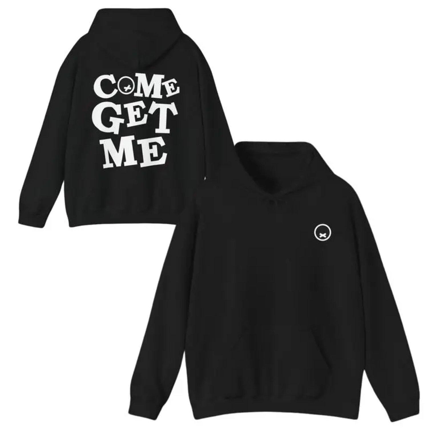 Racing Come Get Me Ghost Racing Hoodie Sweatshirt Motorcycle Gift For Him Husband Top Menswear Casual Stylish Trendy Hooded Pullover Outerwear