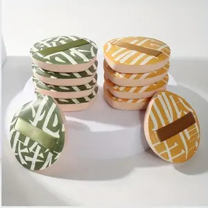 9pcs Hydrophilic PU Makeup Sponges, Wet and Dry Use Large Size Fragrance-Free Cushion Puff for Liquid and Cream Cosmetics