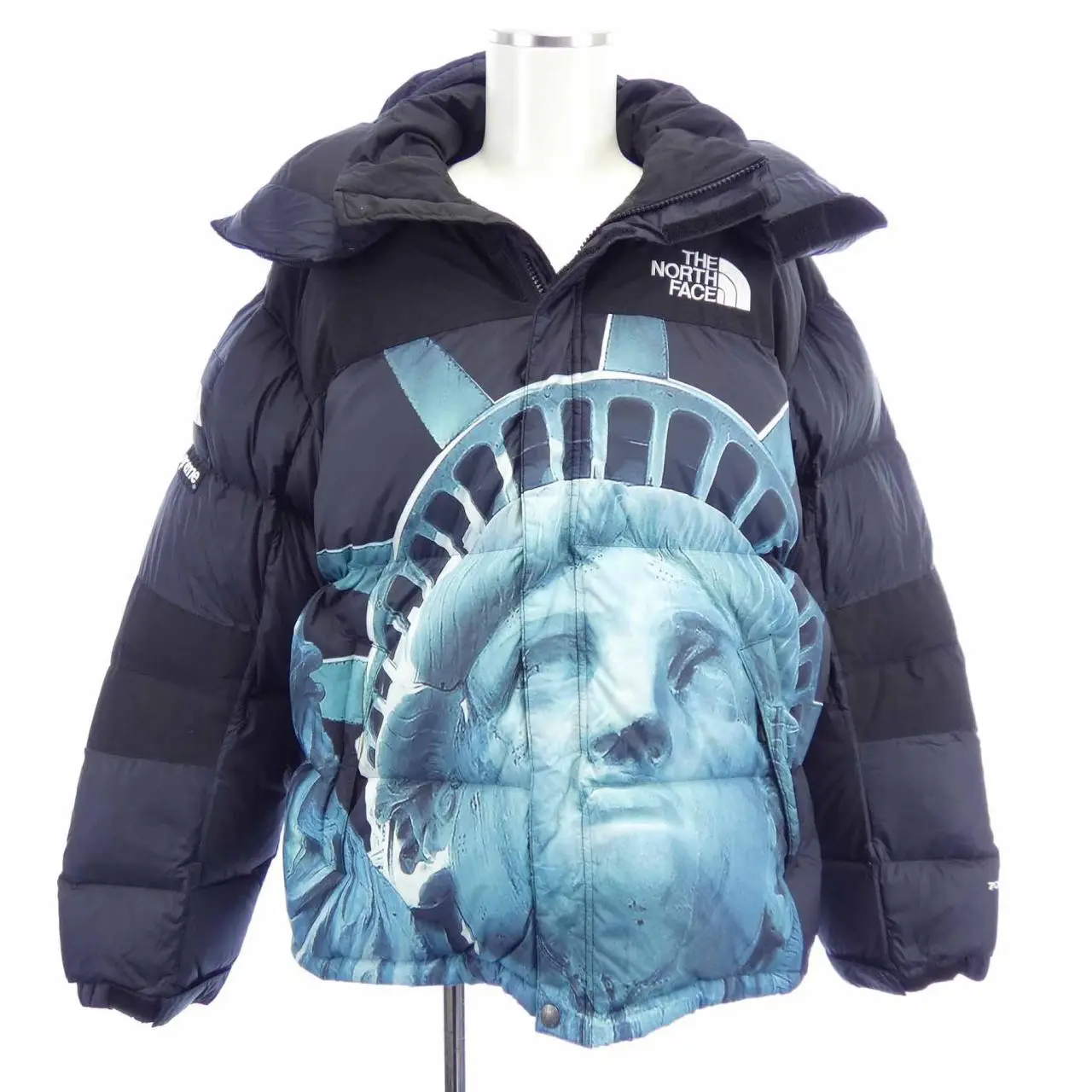 Pre-owned Supreme Nylon Small Leather Goods The North Face Down Jacket