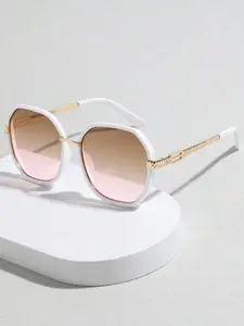 ShineThru Women's High Quality Square Frame Sunglasses - 1 Pair Full Rim Lightweight Female Eyewear with UV Protection, Trendy Casual Fashion Accessory for Summer Beach & Outdoor Travel