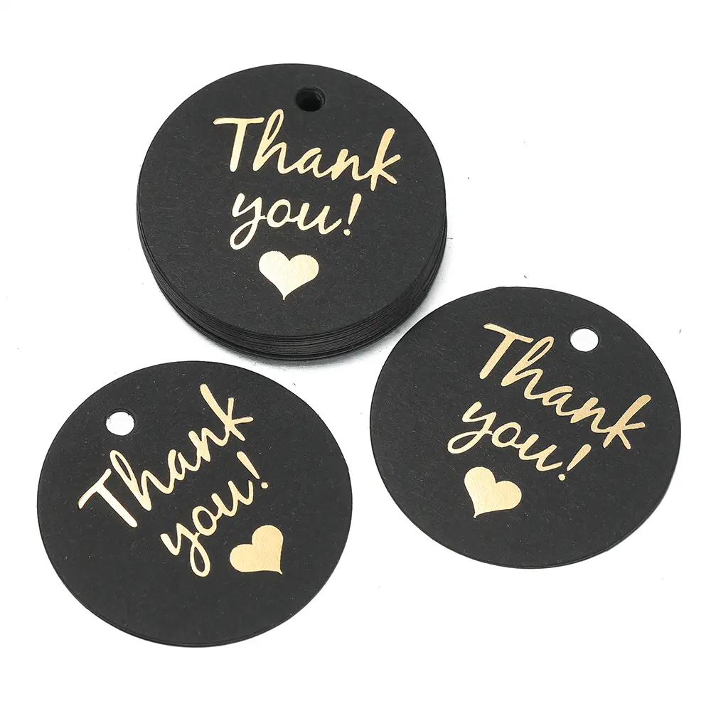 Round Black