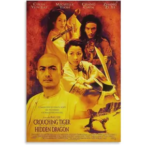 Crouching Tiger, Hidden Dragon Movie Poster 1 Living Room Printing Oil Painting Interior Decoration Poster