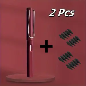 Inkless Magic Pencil Infinity Magic Pencils Infinity Pencil with Eraser Everlasting Pencil Infinity Reusable Pencil Forever Pencils Mixed 20PCS Black Pencil Tips