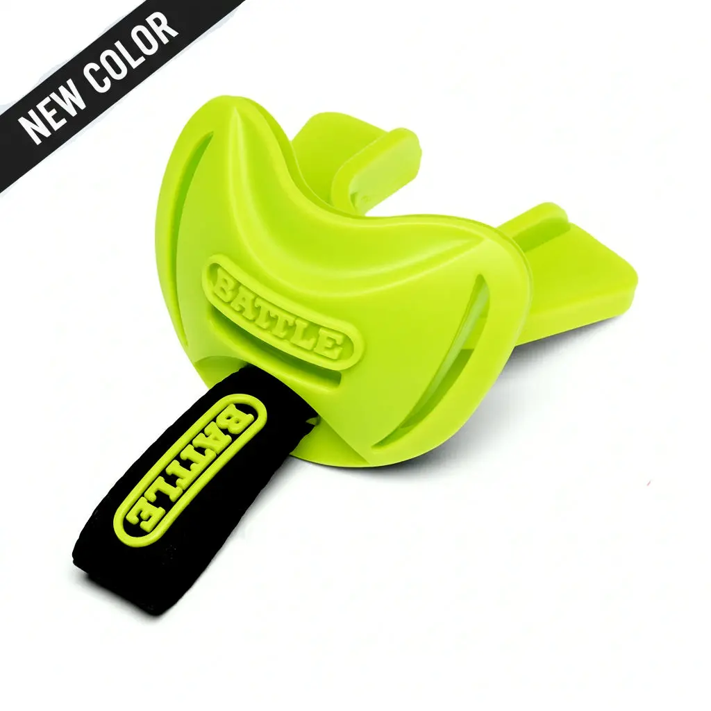 Battle Speedtab F7 Mouthguard, No-Strap Design with Pull Tab, Lightweight Durable Football Equipment for 7v7 & Flag Football Players