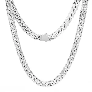 Big Miami Cuban Chain Necklace - PVD