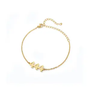 Angel Number Anklet