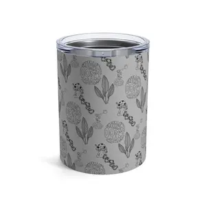 Don't Chase Attract Light Grey, Tumbler 10oz