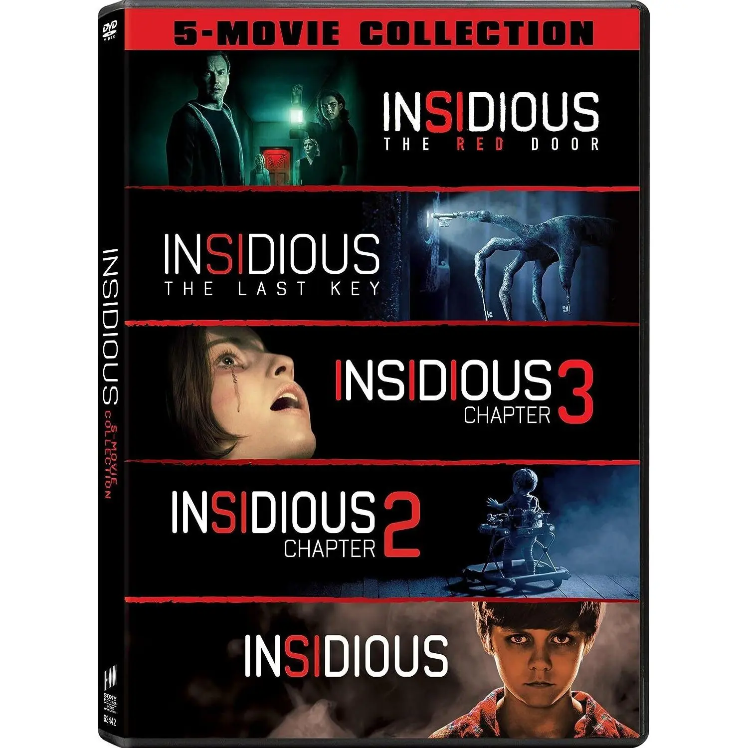Insidious: 5-Movie Collection  [DVD Video Disc] Boxed Set