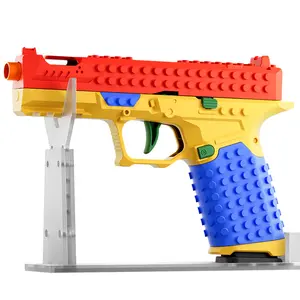 BAZILBAZOS Tactical DIY Building Block Handle Set – Multiplayer Strategy Collaborative Toy for Outdoor Team Activities & Festival Gift Essential