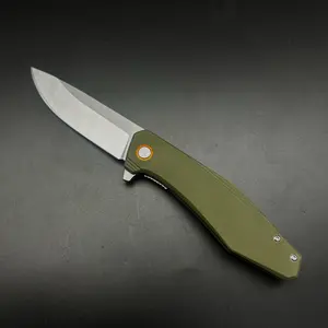 Premium D2 Steel Multi-Purpose Folding Tool with G10 Anti-Slip Handle - Versatile Heavy Duty Utility Gear for Outdoor Camping, Hiking & Home Kitchen Tasks