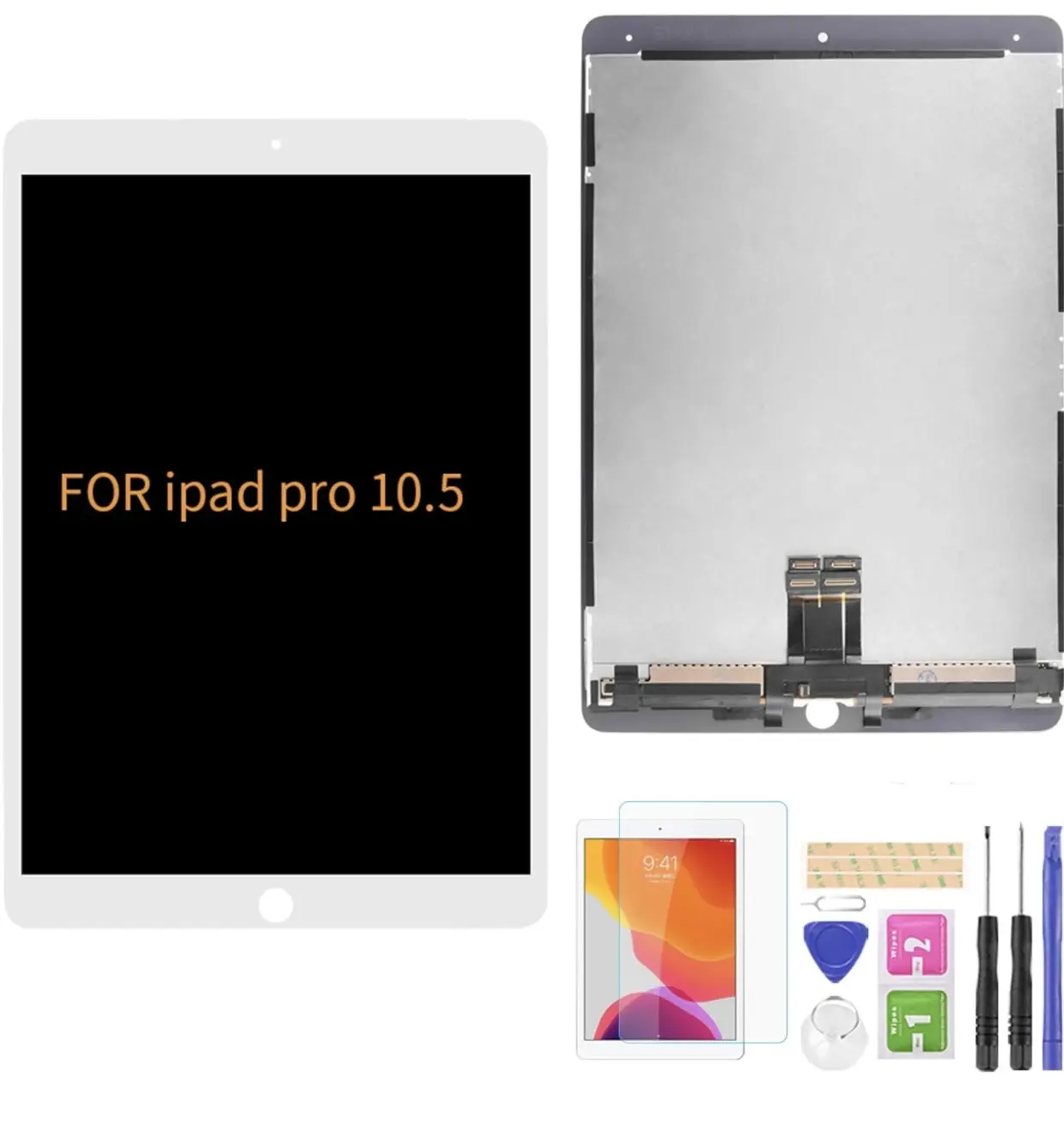 iPad Pro  10.5 screen  lcd digitizer glass panel assembly