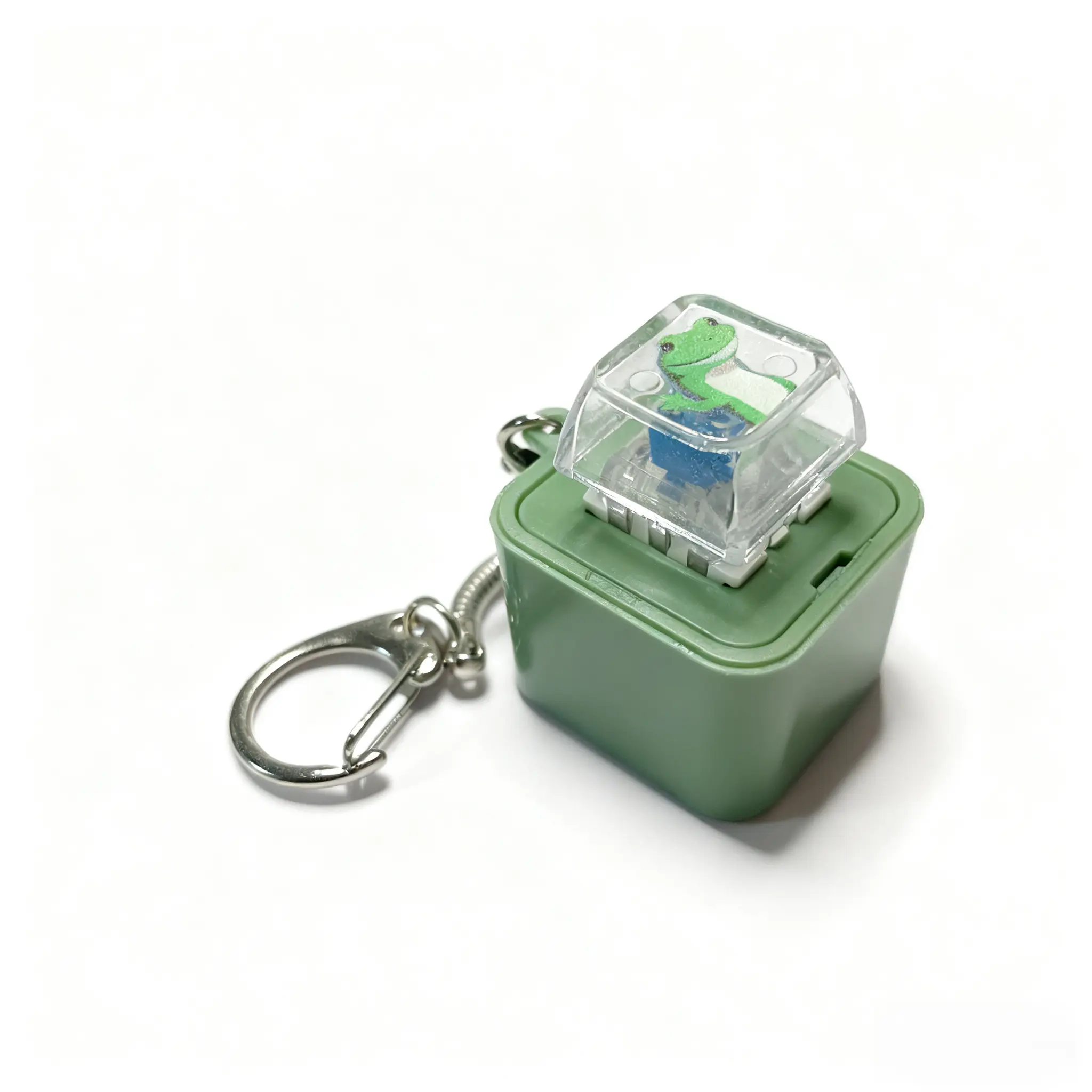 Lizard Button Keychain Clicker Keyboard Accessories Meme Toy Sound ...
