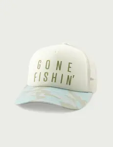 Gone Fishin' Trucker Hat