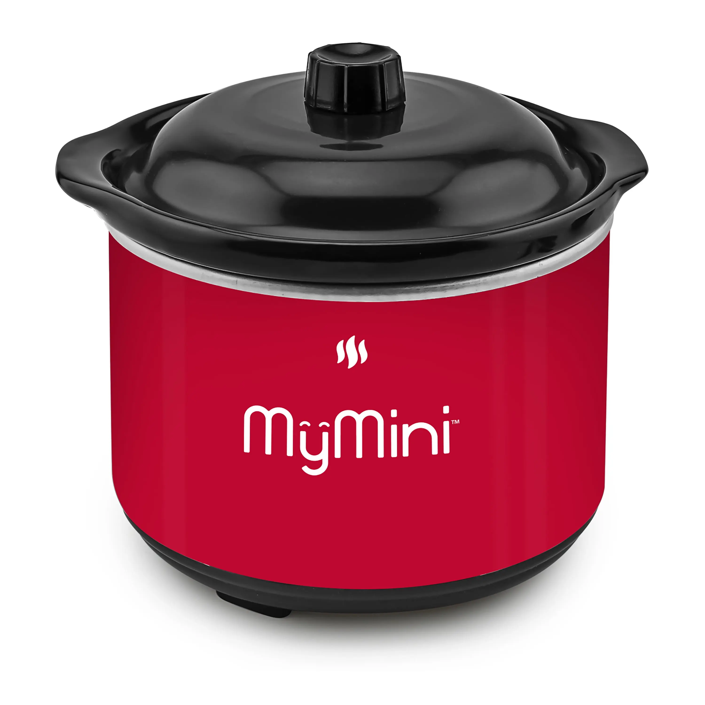 Dipping Pot Food Warmer, Red, This Noodle cooker features a 5-inch wide cooking surface for a quick and efficient result when cooking
