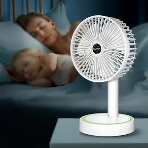 Premium Clearance! Portable Rechargeable Fan, USB Handheld & Desktop Dual-Use Mini Fan, Handheld Desktop Fans, Quiet & Lightweight for Bedroom, Camping, Office, Beach & Fishing