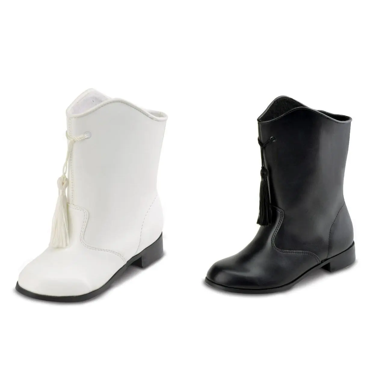 NEW Majorette Parade Shoes Danz N Motion Adult Adult Sizes Tassel Boots  Pull On Solid