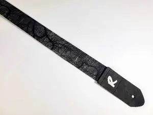 Night Tree Ukulele Strap - Black Ukulele Strap -Handmade - Double Padded-