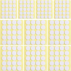 400 count Candle Wick Stickers, Double-Sided Heat Resistant Stickers for Candle Making
