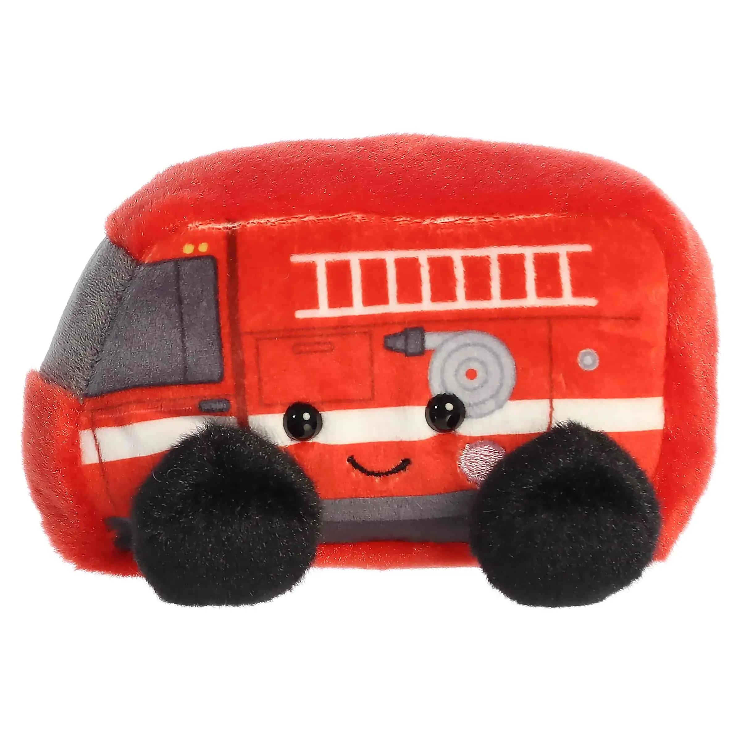 Palm Pals Adorable Rescue Firetruck 5.5 inch Small Soft Plush Collectable Stuffed Animal