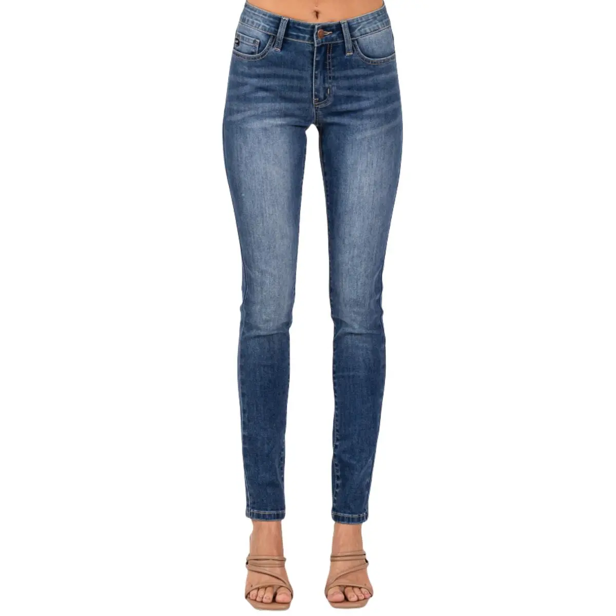 G22 Shaping Skinny Stretch Casual Mid-Low Streetwear Vintage Jeans Fabric  GP3001 Casual Denim Jeans