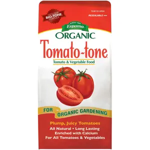 Espoma Organic Tomato-tone 3-4-6 Tomato & Vegetable Food for Organic Gardening, Enriched with 8% Calcium for Plump, Juicy Tomatoes