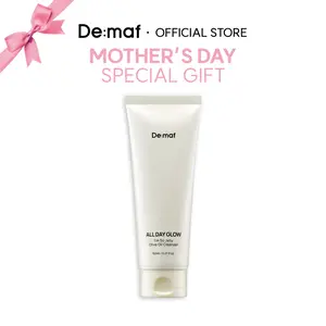 [De:maf Official] All Day Glow I'm So Jelly Olive Oil Cleanser 5.07 fl. oz (150ml) | Mother's Day Special Gift | 75% Olive Oil Hydration | Deep Pore Cleansing | Oil Control & Mattifying | Daily Facial Wash