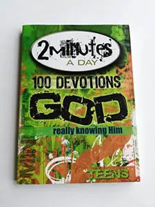 USED-Teens 2 Minutes a Day 100 Devotions God Really Knowing Him by Family Christian Stores (Paperback)