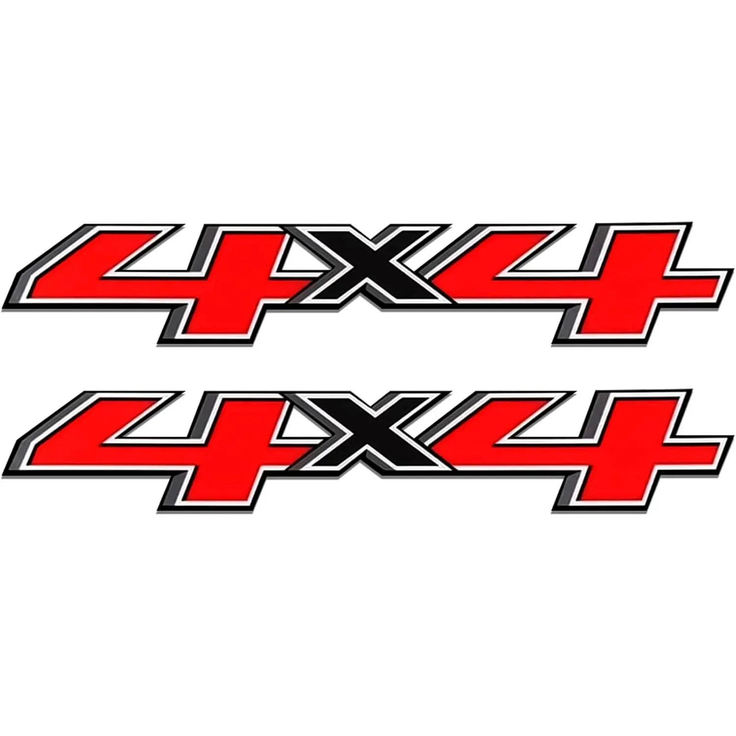 PCS x Decals for Trucks, Car Stickers, Premium Series x Bedside Off Road Replacement Decals, Auto Exterior Decoration Accessories for  Chevy Silverado Sierra Truck Pickup Bedside