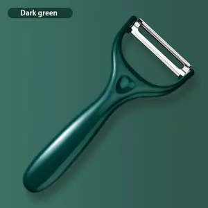 1 Piece Stainless Steel Fruit & Vegetable Peeler, Creative Reusable Peeler, Kitchen Tool for Apple, Potatoes, Carrot