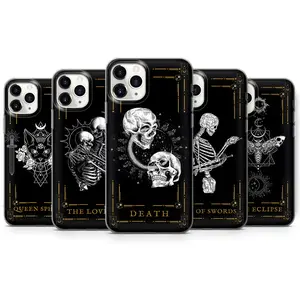 Tarot Card Goth Witchy 5 Style Phone Case, Case for iPhone 16 15 14 13 12 11 X, Samsung S25 S24 S23 S22 S21, Tough Phone Case, Gift for fan