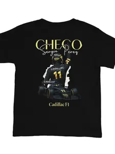 Checo Perez Sp11 Cadillac F1 T-Shirt, Racing Apparel, High Performance Car Design, Ideal Gift for Car Enthusiasts, Comfortable Fit