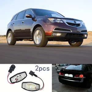 💡🚗 2 Pcs LED License Plate Light | For Honda/Acura ✅ Energy-Saving LED ✅ FCC Certified ✅ Plug-and-Play ✅ Durable Long-Lasting | Fit Civic (05-15)/Accord (03-17)/Odyssey (00-04)/Pilot (03-08)/MDX (07-13)/RL (99-07)/TL (04-08)/TSX (04-14)/RDX (13-18)/ILX