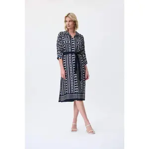 Joseph Ribkoff Printed Shirt Dress