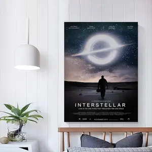 Interstellar Movie Poster Wall Art Home Decor