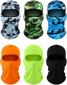 6 Pcs Ski Mask Cover Balaclava Full Face Mask Summer Face Cover UV Windproof Balaclava for Men Women Outdoor Sports - Home Improvement.