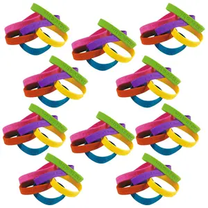 Mega Bulk 144 Pc. 100th Day of School Rubber Bracelets