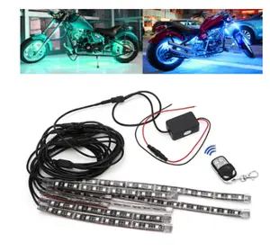 LED motorcycle under glow