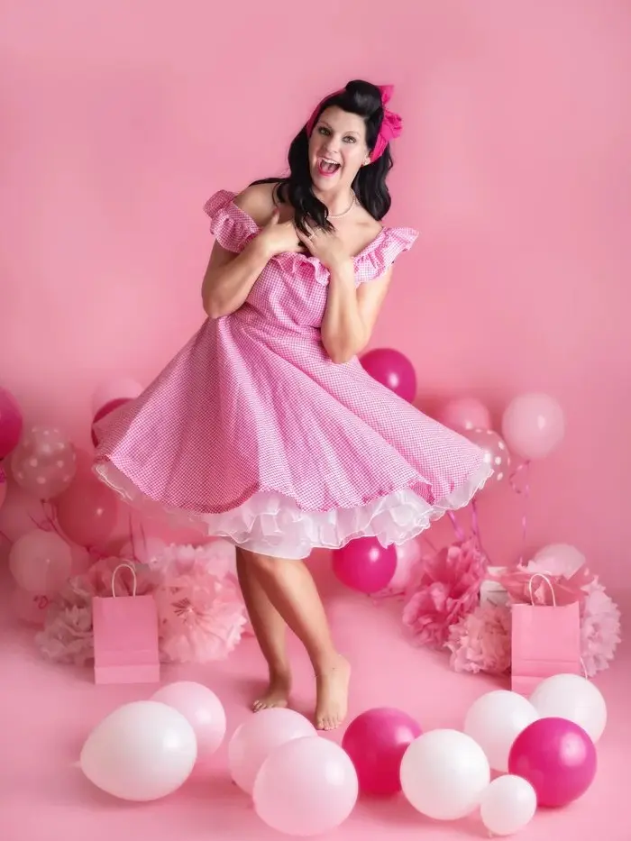 Kate Carnation Pink Seamless Paper Backdrop for Photography 86"x33' 2.2x10m Ideal for Portraits & Product Shots Easy Setup Lightweight