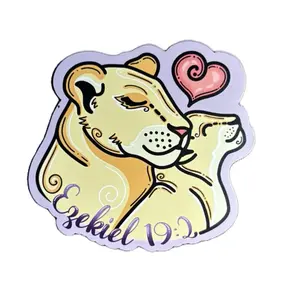 Ezekiel 19:2 Magnet, Lioness Magnet, Christian Mom Magnet, Gift Idea for Her, Gift for Mom