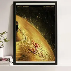 Whiplash Movie Poster Handmade Canvas Wall Art N02