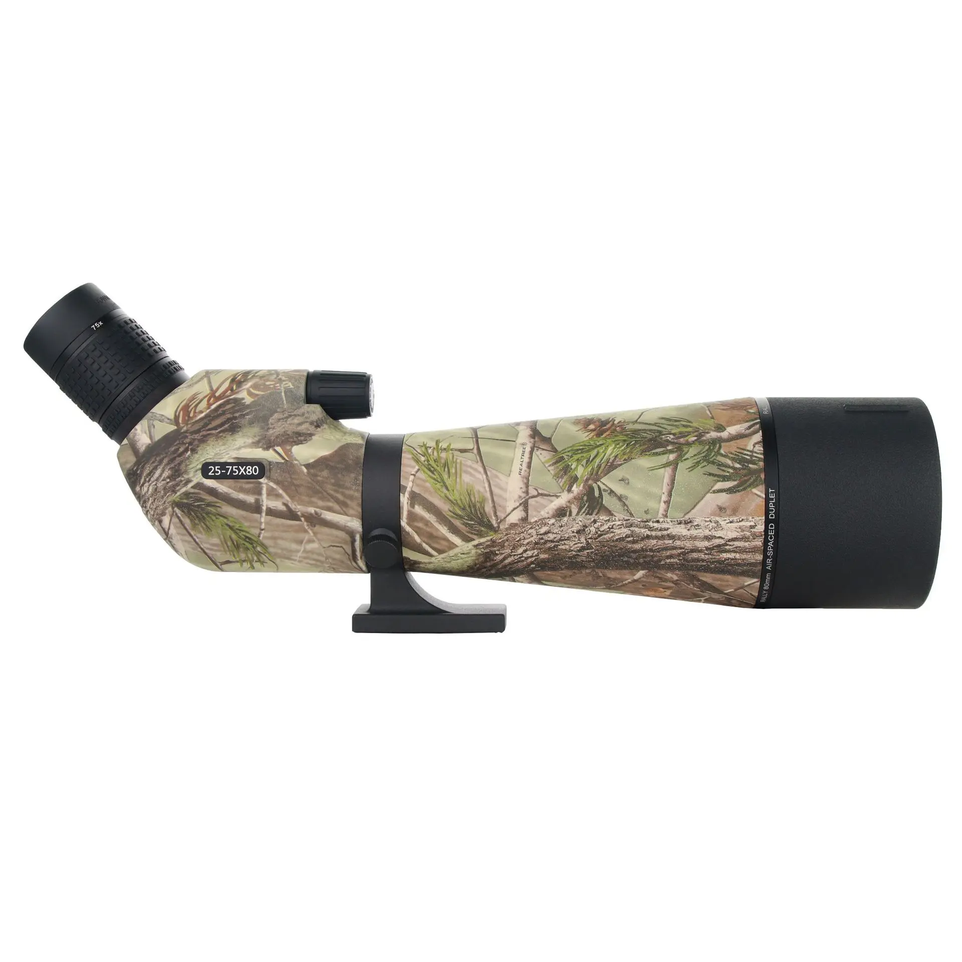 80mm Large Diameter HD Monocular Telescope, 20-75x High Magnification Scope for Outdoor Hunting, Birdwatching, 1270g Weight, 6-Piece Set, 6 Pieces, 20-75X80, 46*12*18.5Cm, Adult, Unisex