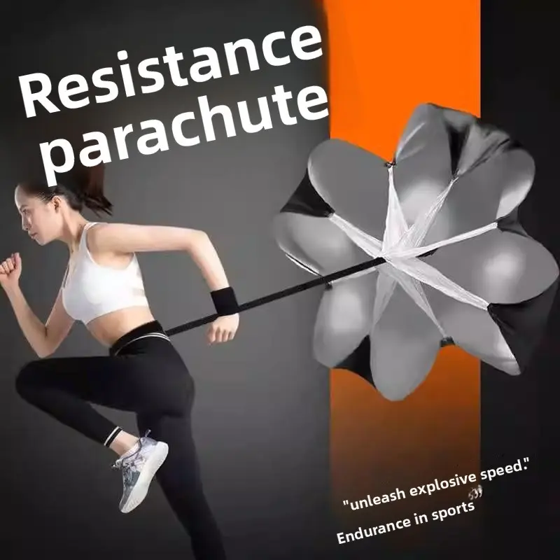 Speed  Boost Parachute for Sprint Training | Football Speed Drill Equipment | Track & Field Resistance Gear | Explosive Power Workout | Football Training Chute for Athletes | Sports Performance Gift