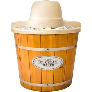 Ice Crusher Shaver Machine Ice Cream Maker Old Fashioned Soft Serve Ice Cream Shaver Fun Kitchen