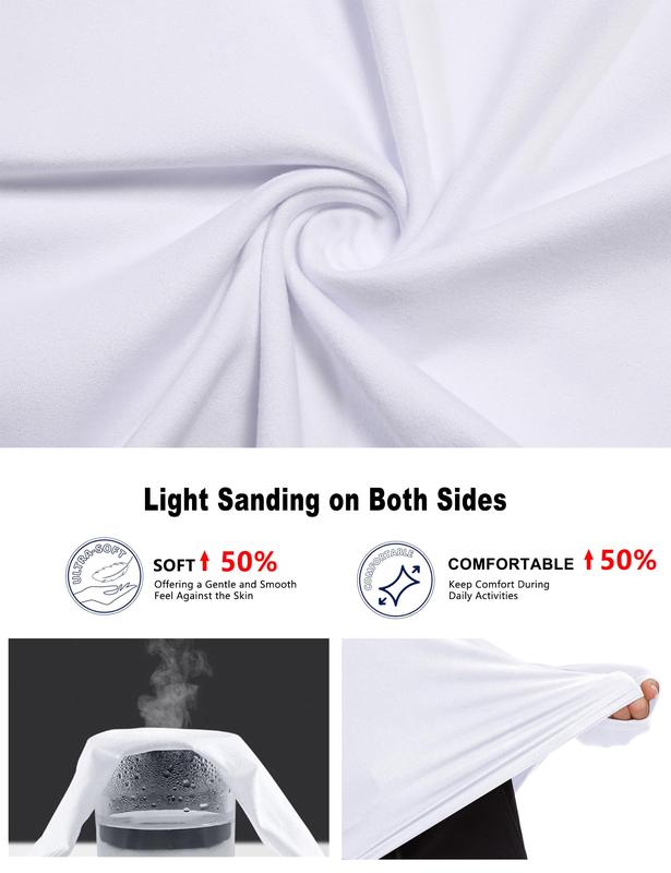 TELALEO Women's 4 value pack Long Sleeve Basic Shirts Crew Neck Slim Fitted Compression Gym Workout Athletic Undershirts in Black White Gray & Red