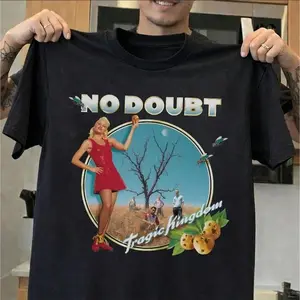 No Doubt Vintage 90s Unisex T-Shirt, Tragic Kingdom Retro Tee, No Doubt 2026 Tour, Ska Punk Rock Band Fan Gift