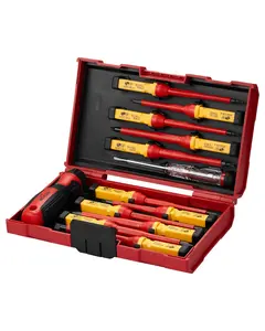 【Summervibes】VEVOR Insulated Screwdriver Set 13-Piece Insulated Tool Set for Electricians 1000V