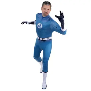 Men's Mr Fantastic Fantastic Four Zentai Suit Costume