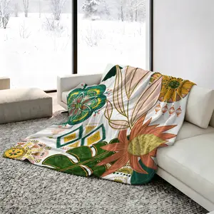 Trendy Print Cooling Comforter Set, Summer Quilt Bedding Set with Pillowcases, Q-MAX>0.3, Skin-Friendly Breathable Absorbent Blanket