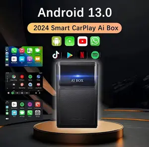 Android auto Wireless Adapter for Car Android 12.0 QCM6125 8core Magic Box Carplay Support Netflix/YouTube/Google Play,4+64GB Carplay Ai Box Android Auto fit for Cars from 2016